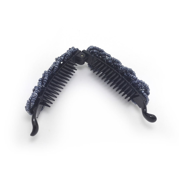 Meilliwish Noble Beautiful Lady Banana Hair Clip Ponytail HolderH36DarkBlue