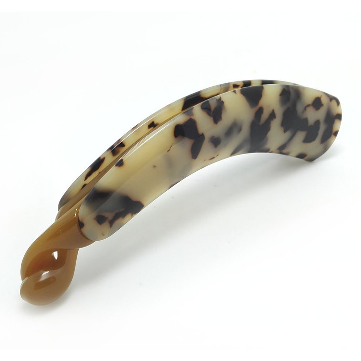 Meilliwish Noble Leopard Banana Hair Clip 1 PCSH09Brown