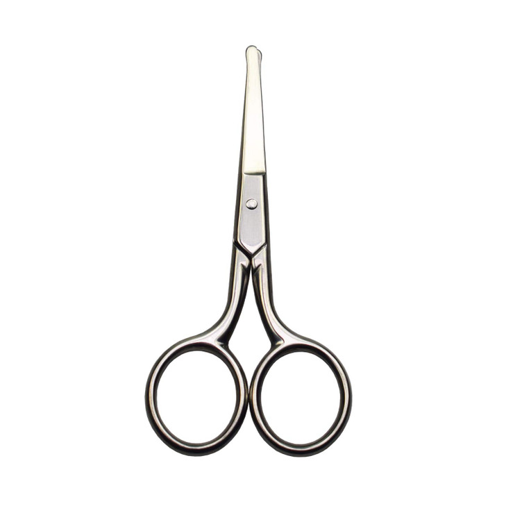 Motanar Professional Safety Grooming Scissors for Personal Care Facial Hair Removal and Ear Nose Eyebrow Trimming Stainl