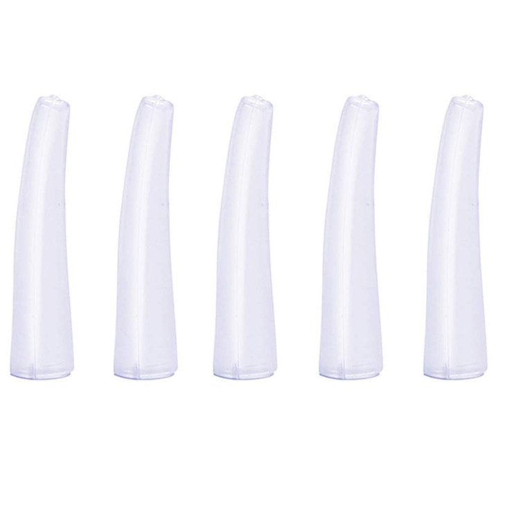 40 Pcs Clear Tweezer Point Protectors Cap Tip Stopper Covers Makeup Beauty Supplies, General Size online at globaldelivered