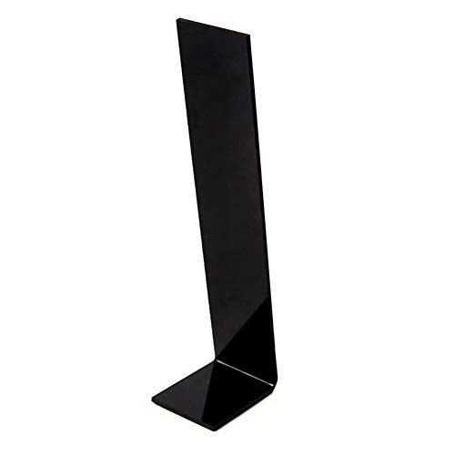 lasenersm 4 Pieces Acrylic Hair Clip Display Stand LShaped Hairpin Display Holder Barrette Display Stand Holder Hair Cli