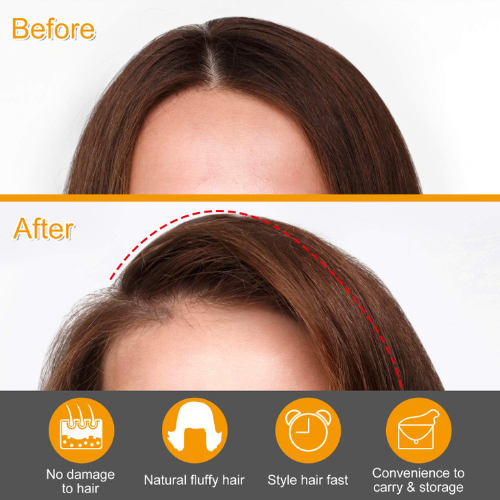 6pcs Volumizing Hair Clips, Magicalmai Instant Hair Volume Clips, Natural Fluffy Volumizer Root Lifting Clip for Women Girls, No Crease Hair Root Vol online at globaldelivered