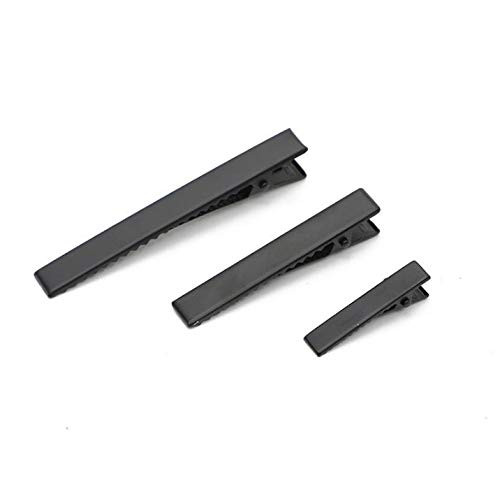 Alligator Hair Clip 30 pcs Flat Top with Teeth Single Prong Metal Clips Hairbow Accessory for Hair Care Arts Crafts Proj
