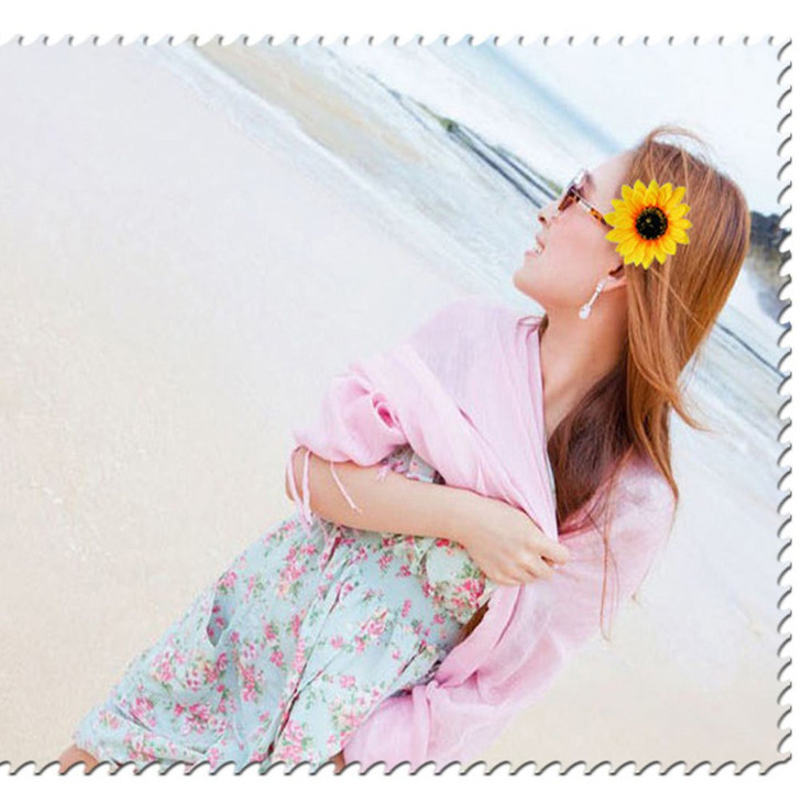 Patiky Sunflower Hair Clips for Women Girls Non Slip Alligator Clips Hairpin TS08 2PCS New