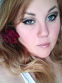 Small Dark Red Burgundy Rose Hair Flower Clips Pair