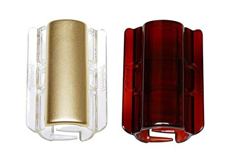 Linziclip Maxi Hair Jaw Clip Gold and Tortoiseshell 2Pack