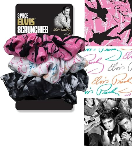 Spoontiques Elvis Scrunchies 1 L x 1 W x 4 D 19959