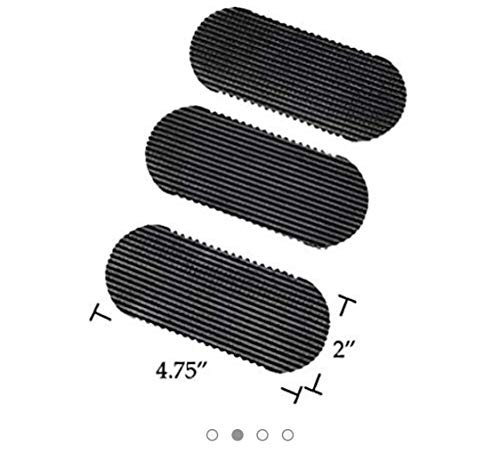 HAIR GRIPPERS BUNDLE PACK 8PCS for Men and Women Salon and Barber Hair Clips for Styling Hair holder Grips BLACK