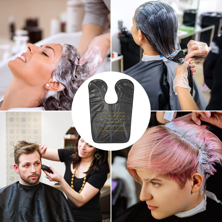 Professional Salon Cape Waterproof Hair Styling Hair Cutting Collar Stylist Magnetic Cover Hairdressing Shampoo Hair Dye