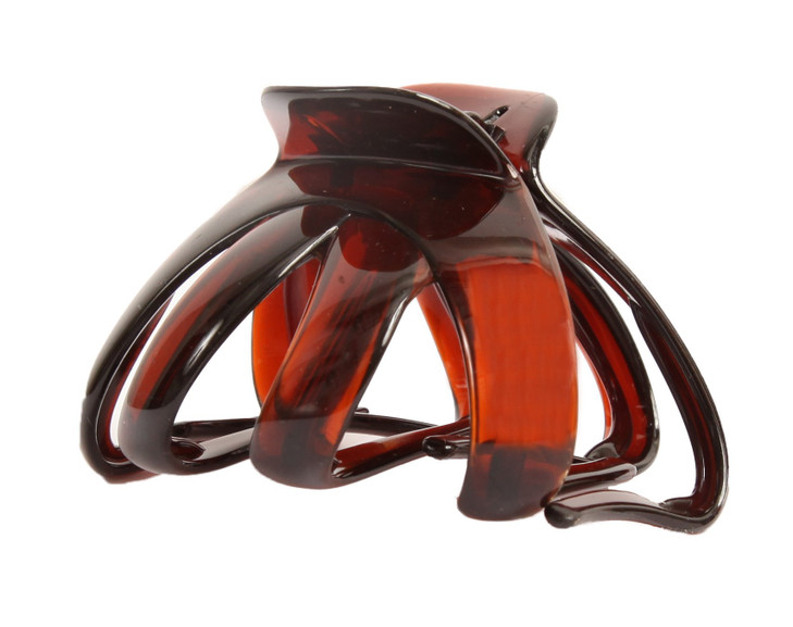 Caravan Celluloid Acetate Tortoise Shell LG Octopus Hair Claw 05 Ounce