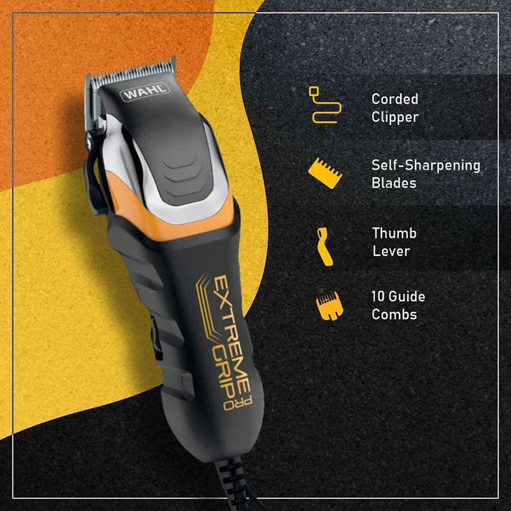 Wahl Extreme Grip Pro Complete 24 Pieces Haircutting Kit