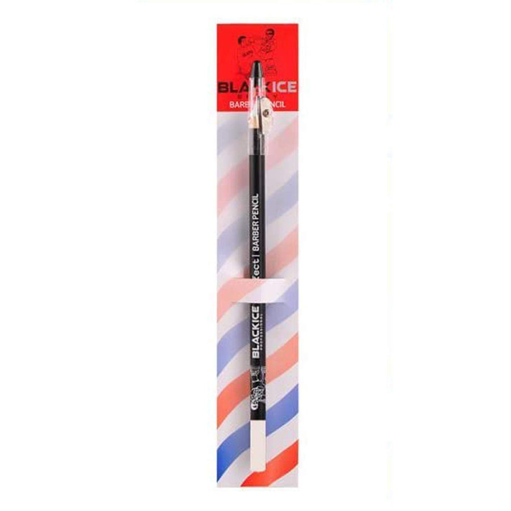 Black Ice Barber Hair Pencil Tracing Tool for Beard Hairline Goatee Outliner Detailing for Haircut Styling Shaping Groom