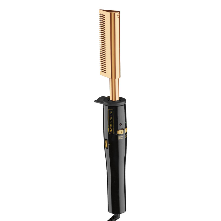 INFINITIPRO by CONAIR UltraHigh Heat GoldPlated Straightening Comb 1 Count Pack of 1