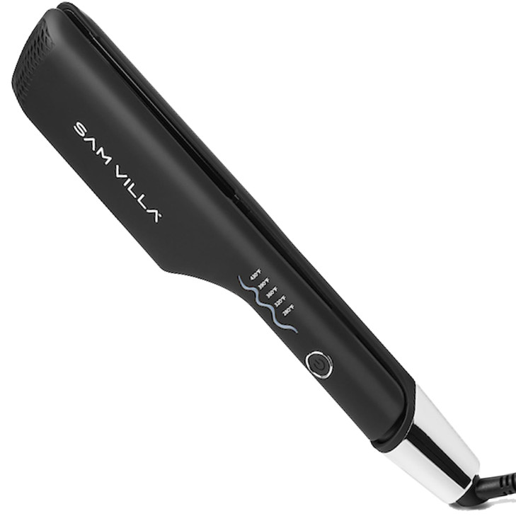 Sam Villa Pro Results DoubleBarrel Hair Waver Iron with Variable Temperature Settings 1 Count Pack of 1