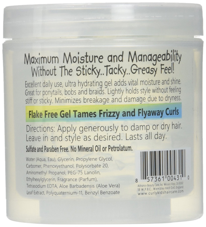 Curlykids Curly Kids Curly Gel Moisturizer 6 Oz