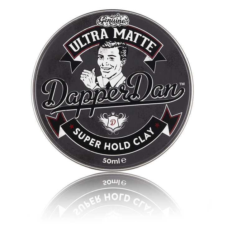Dapper Dan Ultra Matte Hair Clay Super Hold Long Lasting Clay With Immediate Grip Easy Application Hair Styling Clay For