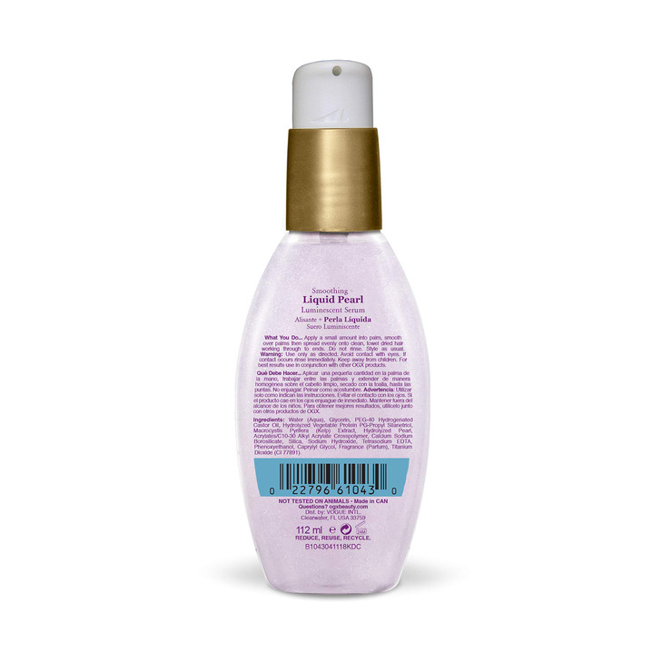 OGX Smoothing Liquid Pearl Luminescent Serum 38 Ounce
