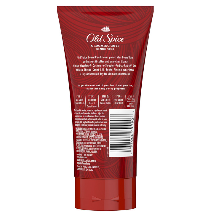 Old Spice Beard Leave In Conditioner for Men 5 Fl Oz
