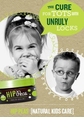 Hip Peas Natural Hair Styling BalmGelPomade Light Hold 2 oz jar