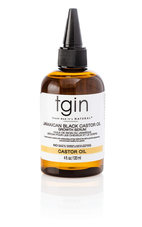 Thank God Its Natural tgin Jamaican Black Castor Oil Hair Body Serum 4oz