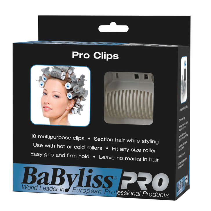 BabylissPRO Clips for Rollers 10 Count Pack of 1