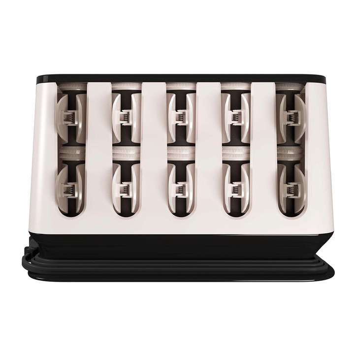 Remington Shine Therapy Argan Oil Keratin Treated Hot Rollers Set Professional Hair Curlers for Setting All Hair Lengths