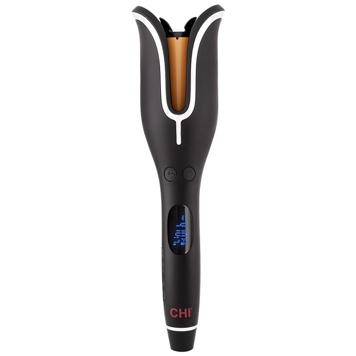 CHI Spin N Curl Curling Iron For Healthy Shiny Effortless Curls Waves Provides Preset Temperature Settings For Each Hair