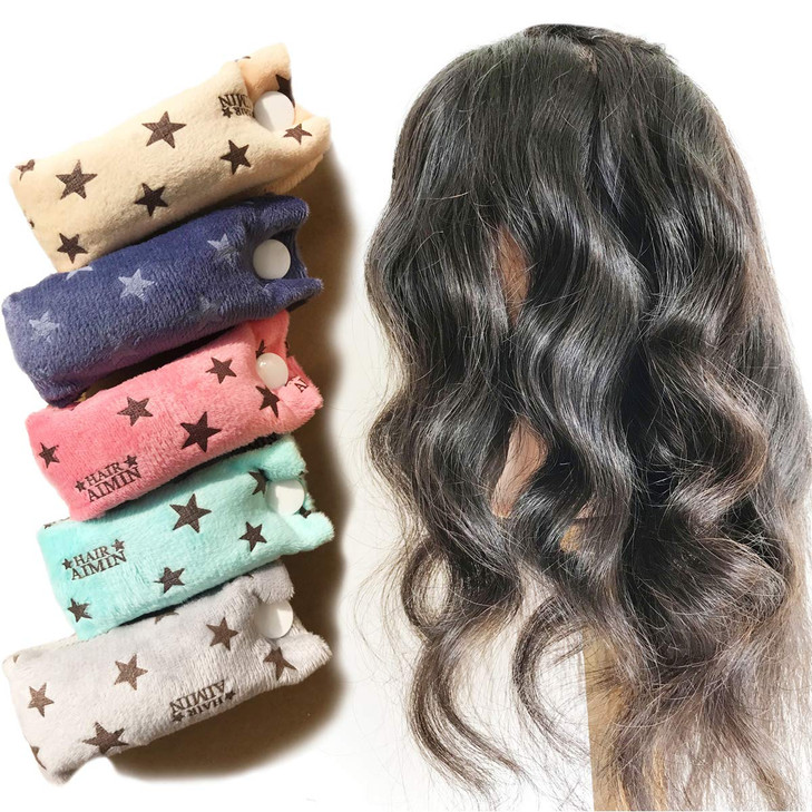 Aimin Hair Heatless Hair Curlers No Heat Heatless Curls Overnight Blowout Rods No Heat Hair Curlers To Sleep In Soft Fle