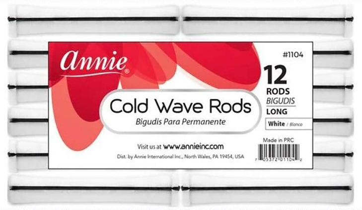 3 Packs of Annie Cold Wave Rods Long 1104 12PcsPack