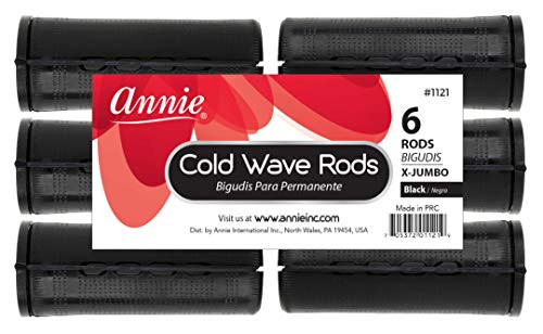 3 Packs of Annie Cold Wave Rods Xtra Jumbo 1121 6PcsPack