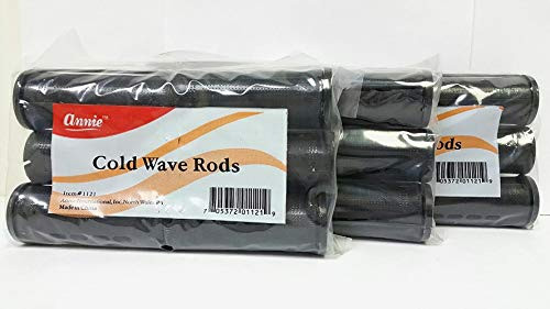 3 Packs of Annie Cold Wave Rods Xtra Jumbo 1121 6PcsPack