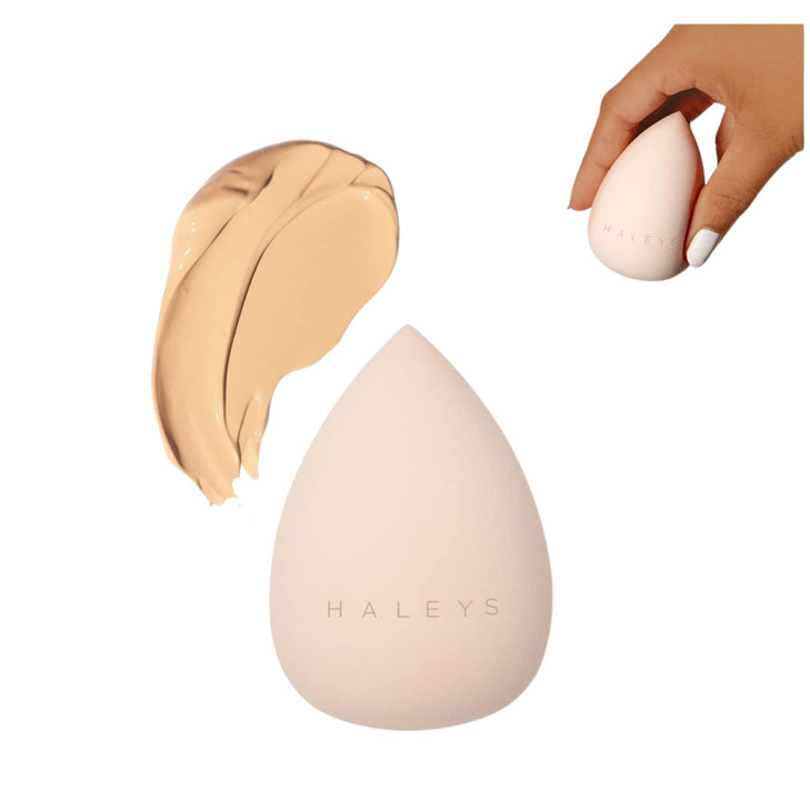 HALEYS Remix Complexion Sponge LatexFree Beauty Blender Makeup Sponge for Foundation Concealer Powder Vegan CrueltyFree