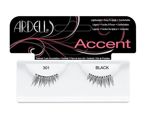 Andrea Strip Lashes Accent Lash 301 61301 1 Pair Pack of 4