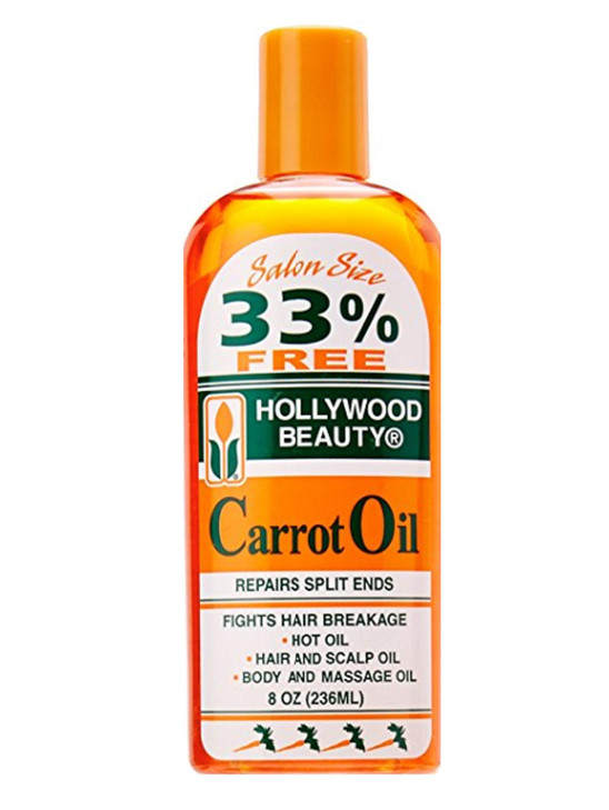 Hollywood Beauty Carrot Oil 8 oz