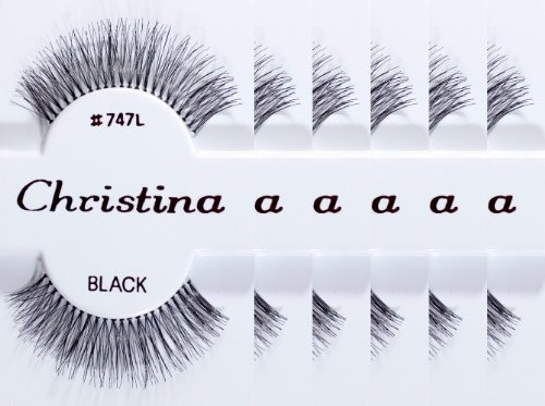 6packs Eyelashes 747L by Christina
