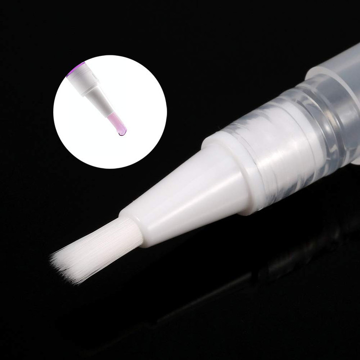 Yimaa 20 Pack 3ml Empty Cuticle Oil Twist Pen Brush Refillable Cuticle Nail Essential Oil Dispenser Cosmetic Lip Gloss C