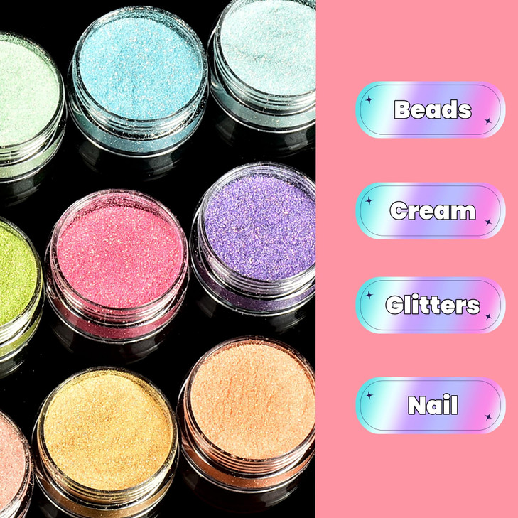 120 PCs 5 Gram Empty Plastic Cosmetic Samples Container for Make Up Eye Shadow Nails Powder Gems Beads Jewelry Cream Sma