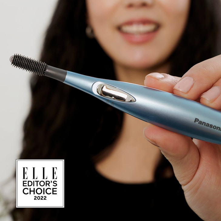 Panasonic Heated Eyelash Curler Comb With NonStick Silicone WandStyle EH2351AC