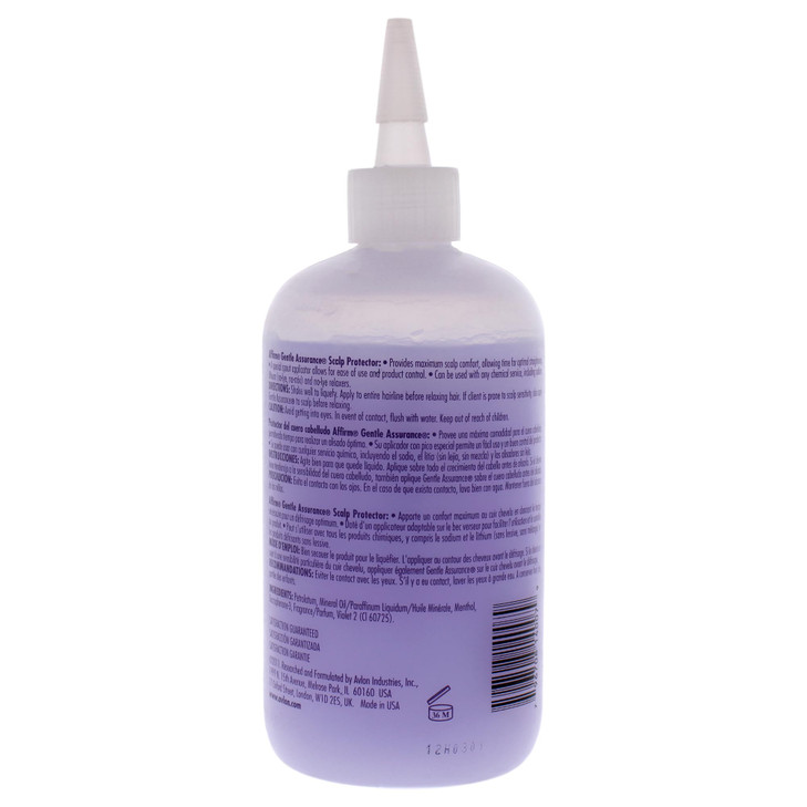 Affirm Sensitive Gentle Assurance Scalp Protector by Avlon for Unisex 11 oz Protector