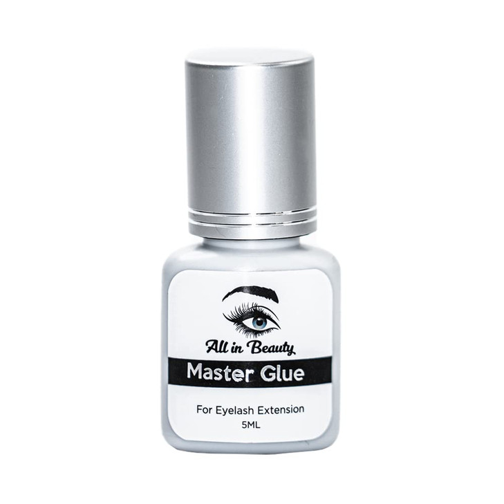 All in Beauty Eyelash Extension Glue Extra Strong Glue False Eyelash Adhesive Safe on Skin Lash Extension Supplies for P