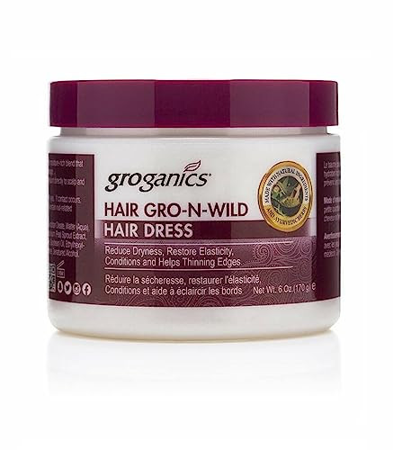 Groganics Hair GroNWild Conditioning Creme 6 oz Pack of 2