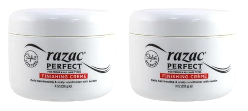 Razac Perfect For Perms Finish Creme 8 Ounce 235ml 2 Pack