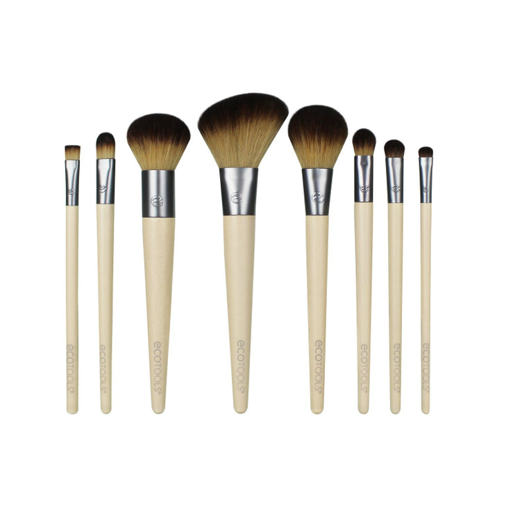EcoToolsCruelty Free Confidence in Bloom Brush SetCruelty Free Synthetic Taklon Bristles Recycled Packaging Recycled Alu