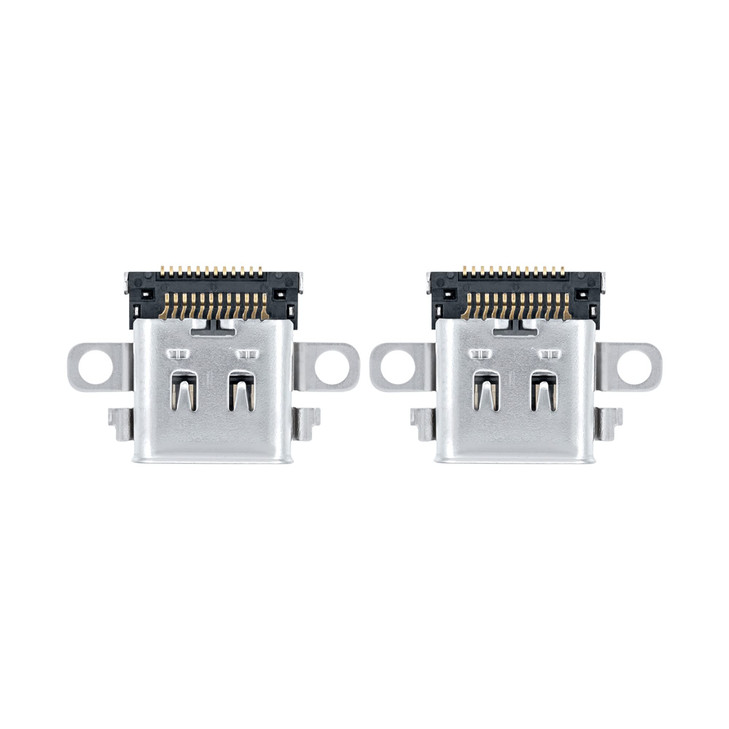 Wigearss (2 Packs) Replacement USB C Type-C SYNC Charging Port Switch Charger Connector Power Charger Socket Connector for N Switch Console ?NOT Swit