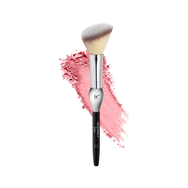 IT Cosmetics Heavenly Luxe French Boutique Blush Brush 4 Angled Blush Brush for Cheeks Liquid Powder Blush Brush Makeup