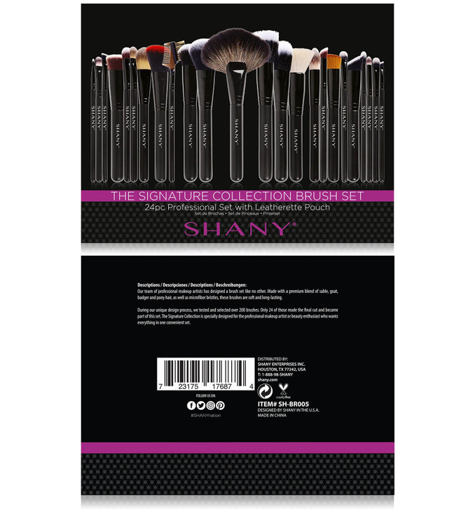 SHANY Makeup Brushes The Masterpiece Pro Signature Makeup Brush Set Foundation Powder Concealers Eye Shadow brushes Synt