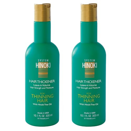 Hayashi System Hinoki Hair Thickener for Thinning Hair 101oz Pack of 2