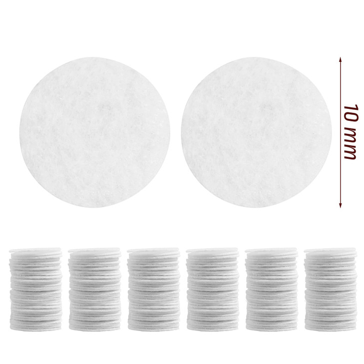 400 Pieces Microdermabrasion Filters 10mm Microdermabrasion Pads Microderm Filters Replacement Dermabrasion Filters for