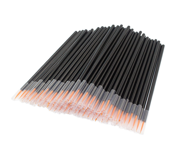 150 Pack Disposable Eyeliner Brushes Eye Liner Wands for Makeup Applicator Makeup Eye Liner Wands Tool for Eye Line Eyel