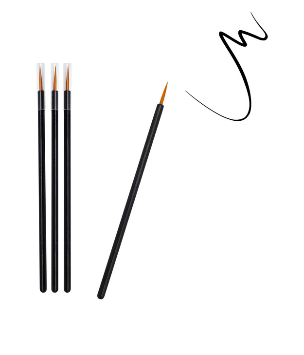 150 Pack Disposable Eyeliner Brushes Eye Liner Wands for Makeup Applicator Makeup Eye Liner Wands Tool for Eye Line Eyel